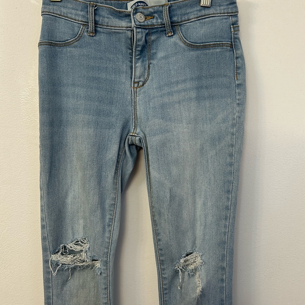 Old Navy Distressed Ballerina Jeggings